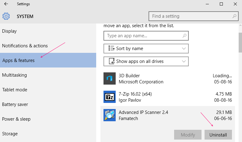 Kako odstraniti aplikacije Windows 10: Top 2 načina