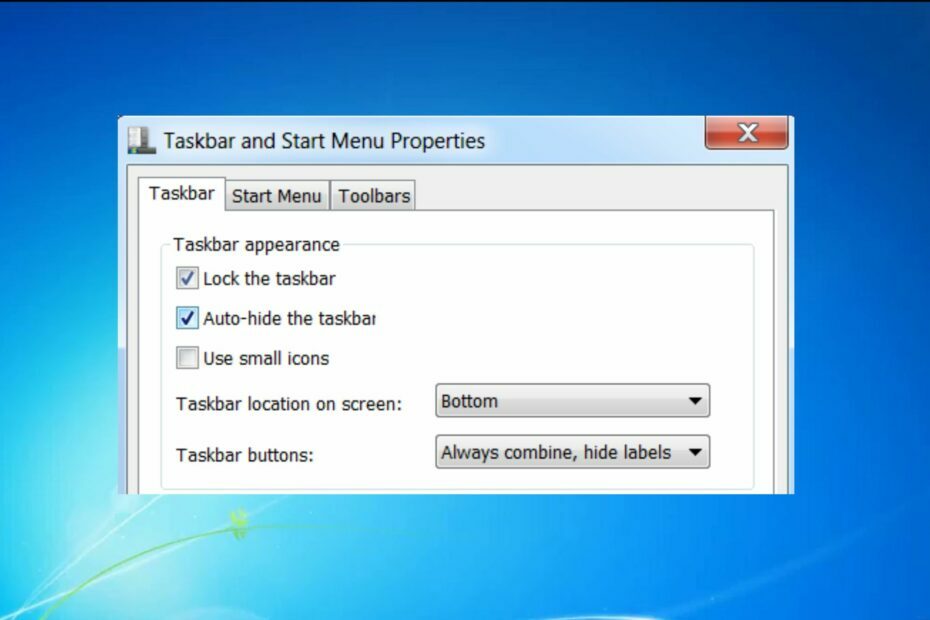 Fix: Taskleiste automatisch ausblenden funktioniert nicht in Windows 7