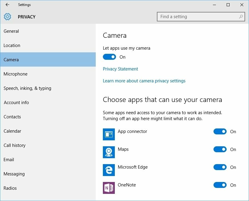 Kuidas blokeerida veebikaamera kasutamine Windows 10-s, kui olete mures oma privaatsuse pärast