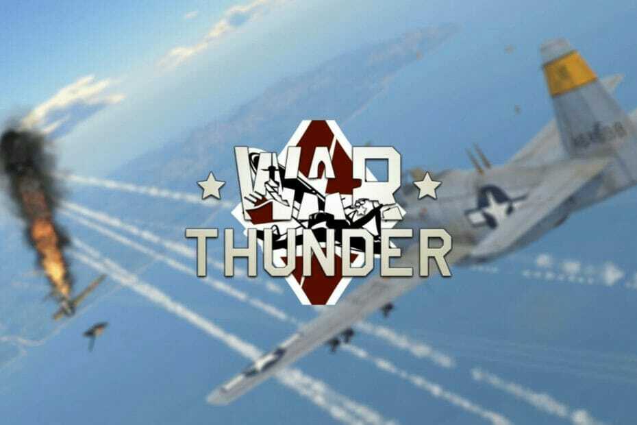 War Thunder-videostuurprogramma vastgelopen