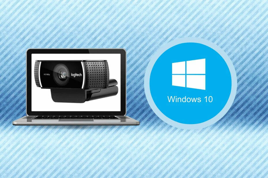 FIX: Webcam werkt niet op Windows 10 [Logitech, Dell]