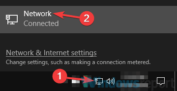 ikona omrežja nslookup ne deluje
