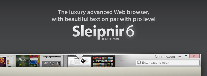 sleipnir-Browserseite