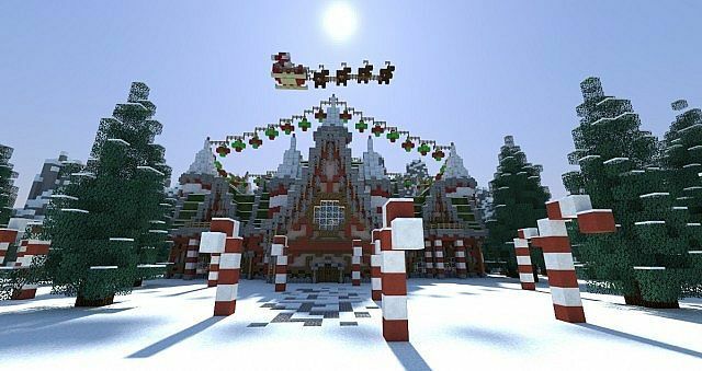Коледа на Minecraft