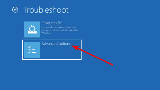 napredne mogućnosti vraćanja vaše prethodne verzije sustava Windows boot loop