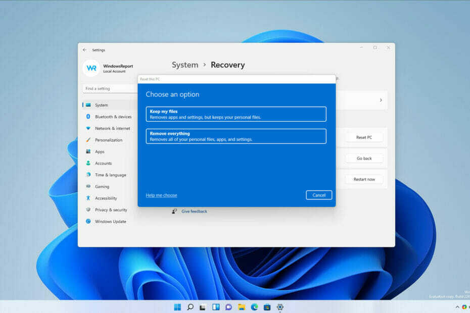 Windows 11 yeniden yükleme