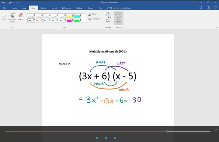 OneNote ratkaisee nyt matemaattiset yhtälöt, toistaa käsin kirjoitetut muistiinpanot