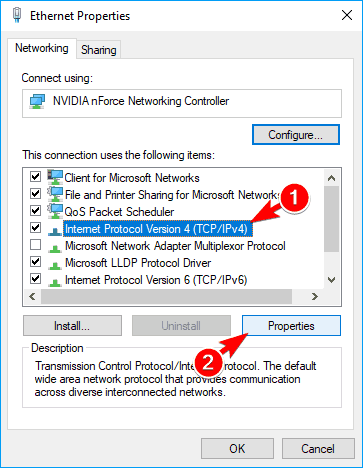 Windows gemmer ikke proxyindstillinger