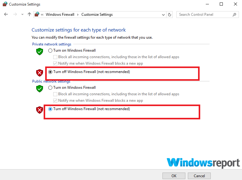 nie mogę połączyć się z Windows Store Windows 10