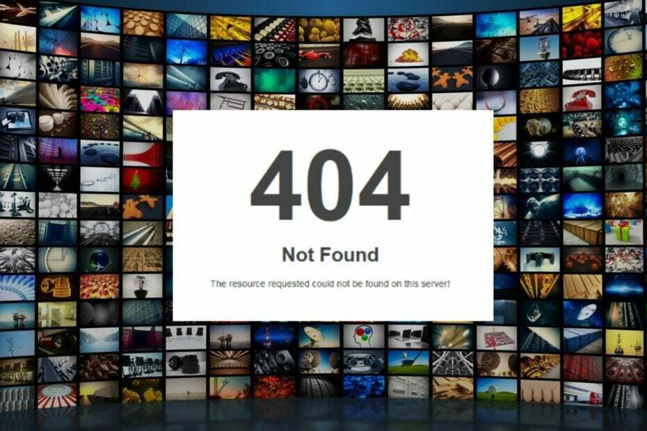 iptv koda napake 404