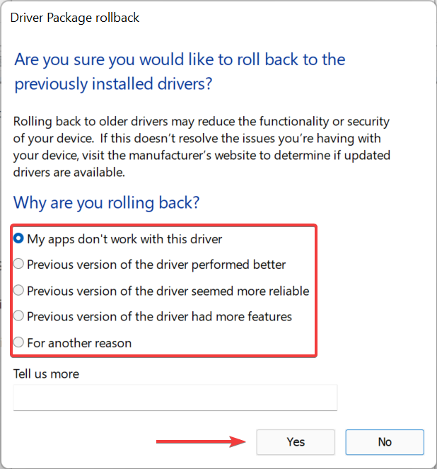 razón para arreglar el tiempo de espera de la pantalla de Windows 11 que no funciona