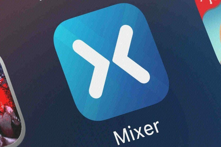 Mixer je brez povezave