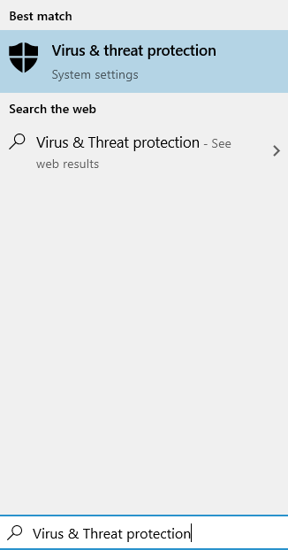 الحماية من التهديدات ضد الفيروسات
