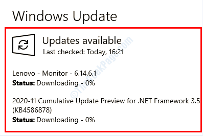 5 Actualización de Windows
