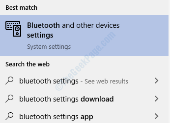 Setări Bluetooth