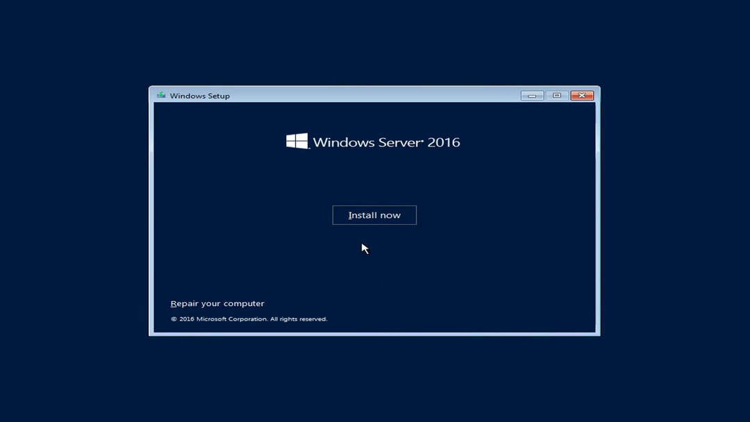 Windows Server가 부팅되지 않을 때 복구하는 방법