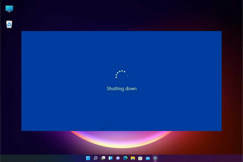 Oprava systému Windows 11, který se nevypíná