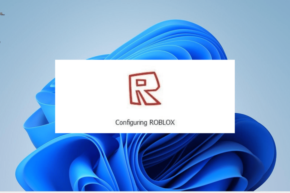 Roblox-Konfiguration bleibt hängen