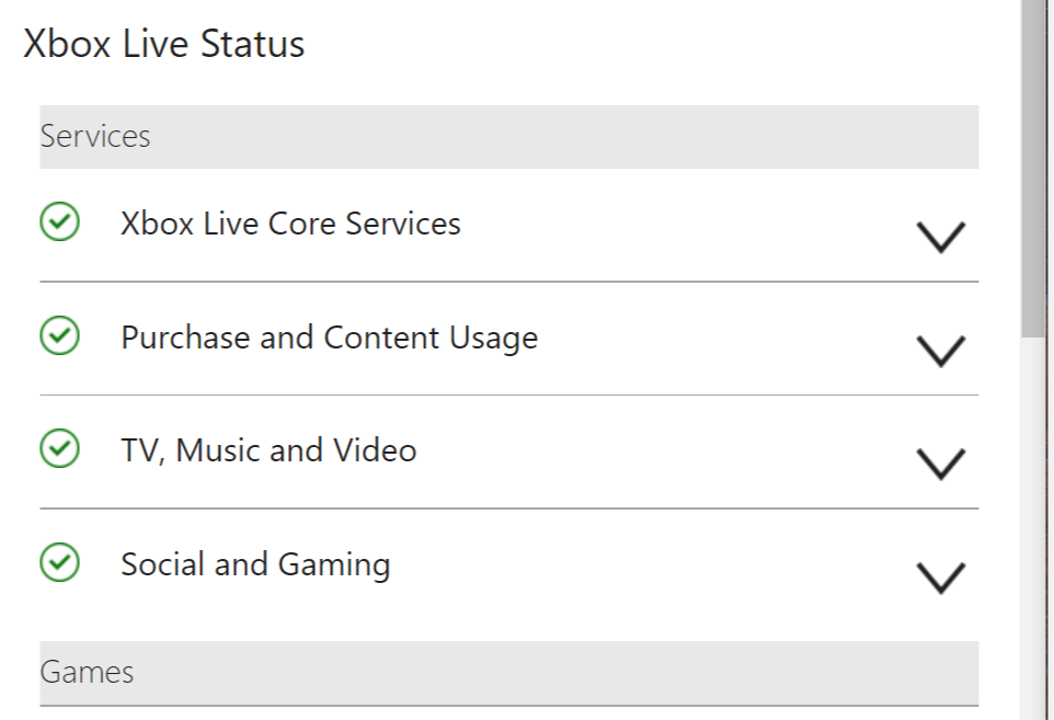 Status Xbox Live Perbaiki Serigala Oranye 