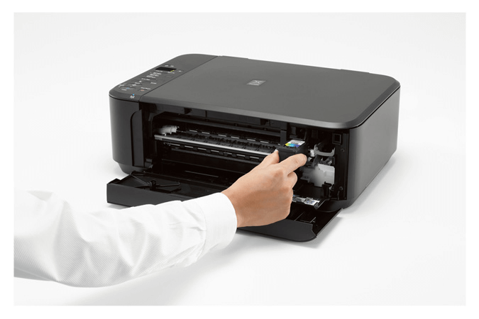 Tiskárna Canon - Vyjměte inkoustový toner