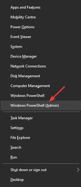 PowerShell-Menü - OneDrive-Fehler beim Herunterfahren