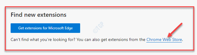 Edge Extensions Etsi uusia laajennuksia Chrome Web Store