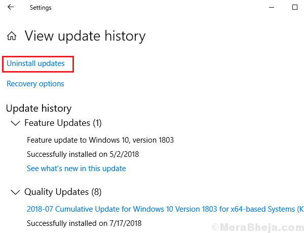Parandamine Leiti, et teie süsteemis töötab Windows 10 silur