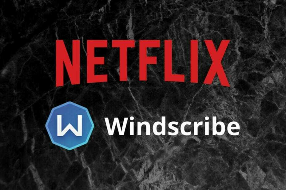 teeb Windscribe'i tööd Netflixiga