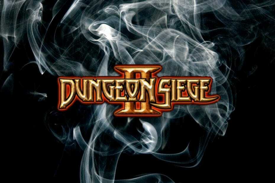 Dungeon Siege 2 pole hiirekursorit