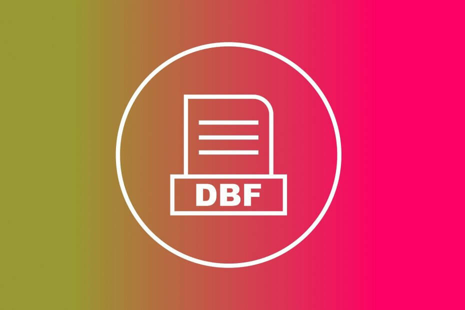 parandage rikutud FoxPro DBF-faile