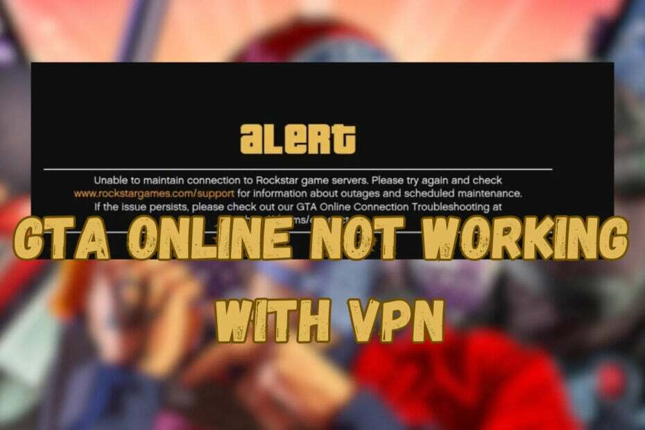 Fix GTA Online som inte fungerar med VPN [5 testade metoder]