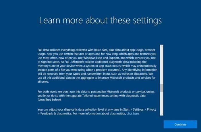 Windows 10 Fall Creators -päivityssuojaus