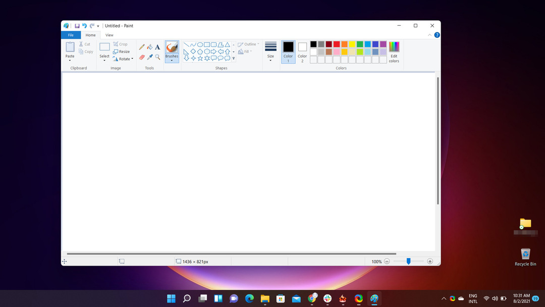 Paint dobiva enako elegantno zasnovo sistema Windows 11
