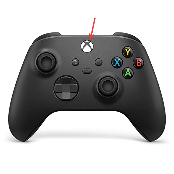Kontrolieris Xbox One — poga Guide 