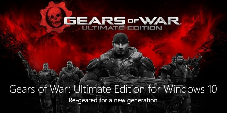 „Gears of War“: „Ultimate Edition“, skirtas „Windows 10“, parduotuvėje galima įsigyti už 30 USD