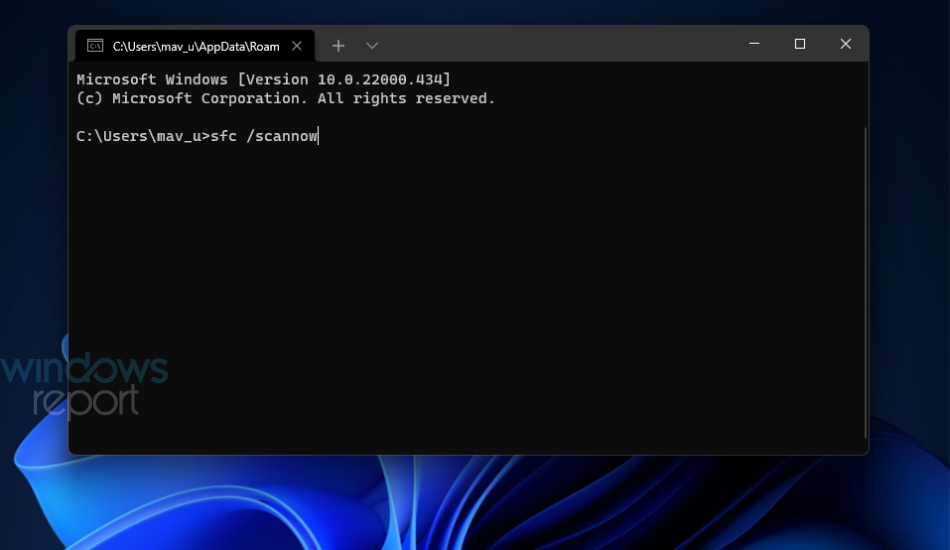 sfc-komentoWindows Update Jotain meni pieleen Windows 11