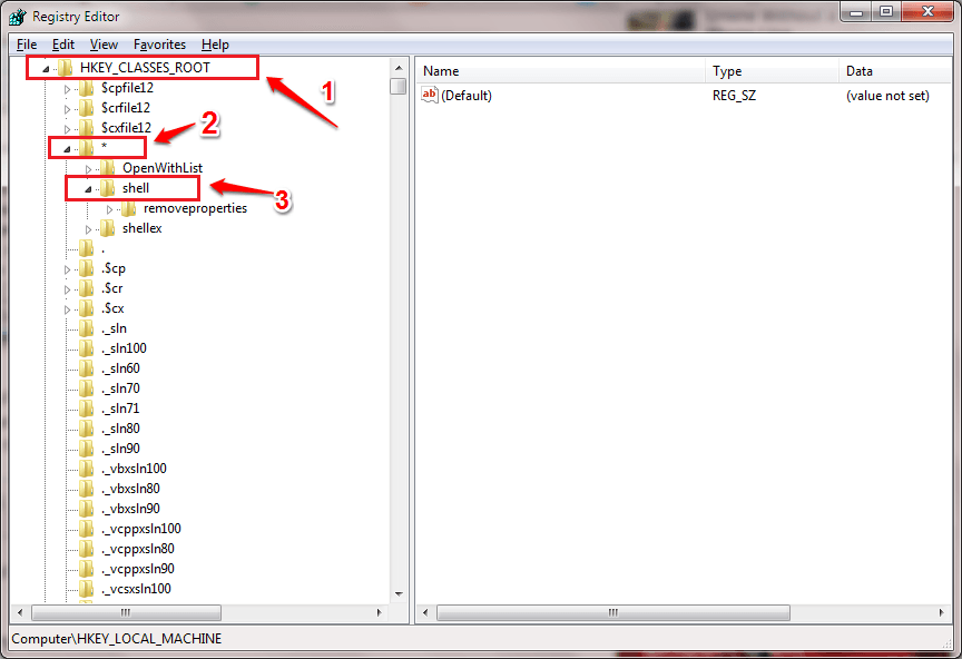 Cara Menambahkan Opsi "Buka Dengan Notepad" Ke Menu Konteks Semua File