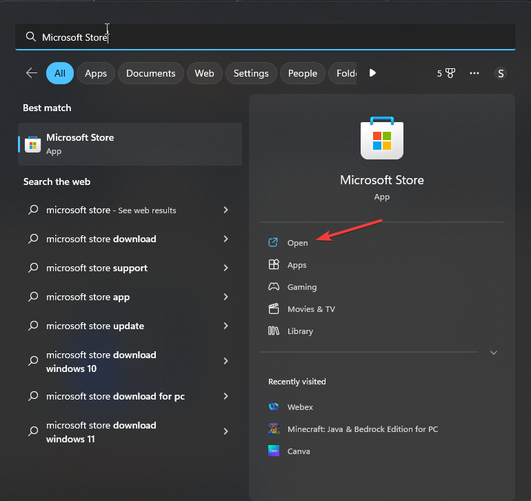 Microsoft Store -Uygulama Windows 11'de Yanlış Monitörde Açılıyor