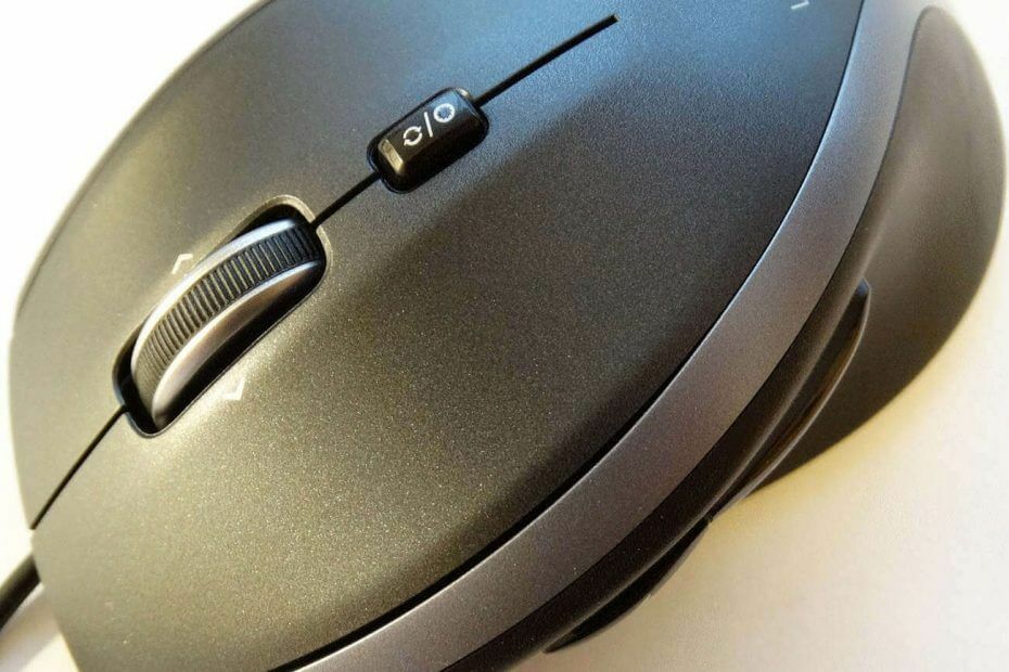 Problemi s pokazivačem miša Logitech Options