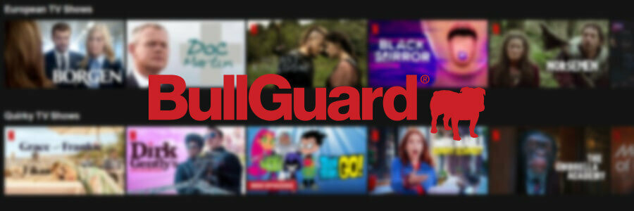 usa BullGuard VPN per Netflix su Mac