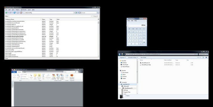 Windows spazio desktop illimitato
