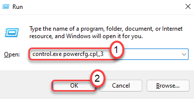Συντόμευση επιλογών τροφοδοσίας Windows 11 Min