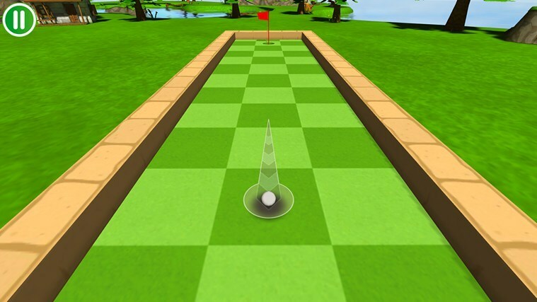 मिनी गोल्फ मुंडो एक बढ़िया विंडोज 8, 10 गोल्फ गेम है