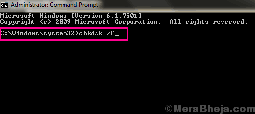 Chkdsk- ის დრაივერის დამადასტურებელმა გამოავლინა დარღვევა Windows 10