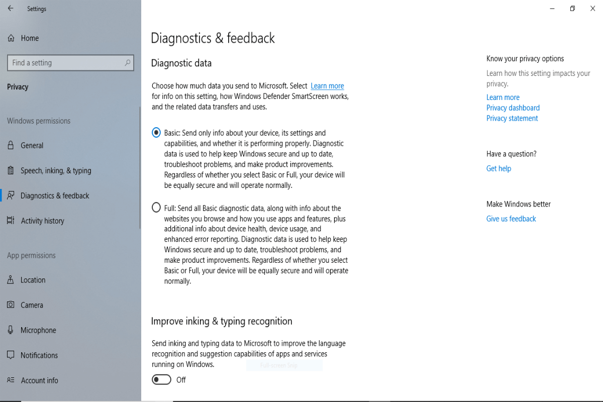 Télémétrie Windows 10