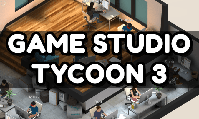 Game Studio Tycoon 3 er nu tilgængelig i Windows Store