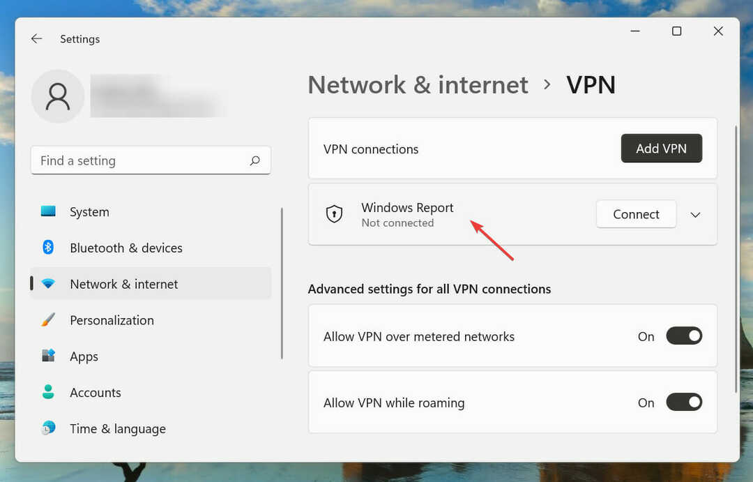 VPN configurada