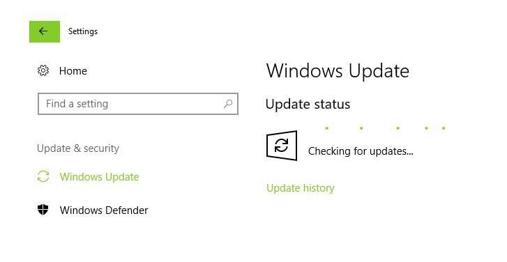 Windows 10 -päivitysvirhe 0x80244022
