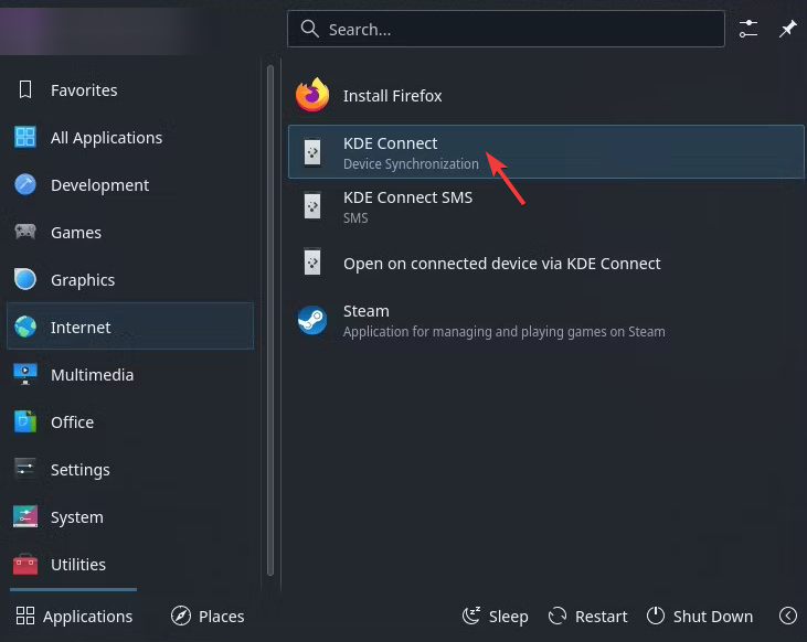 KDE Connect Kasutage oma telefoni Steam Decki klaviatuurina