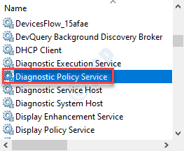 Diagonstics Policy Service Min